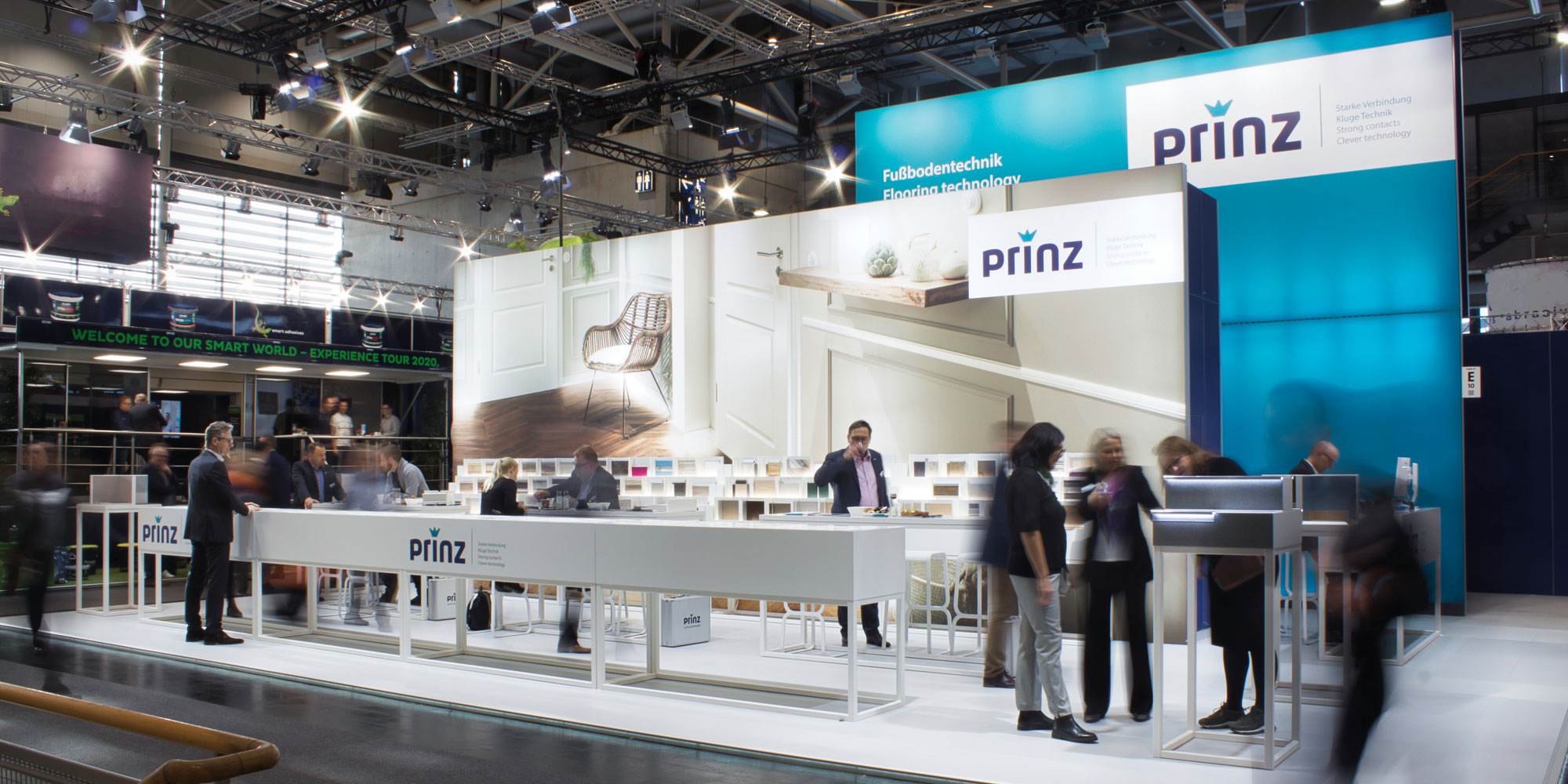 Messestand von Prinz auf der Domotex 2019 in Hannover Deutschland Europe - Tünnissen Interiors, Messen, Events und Ausstellungen NRW Deutschland Europe