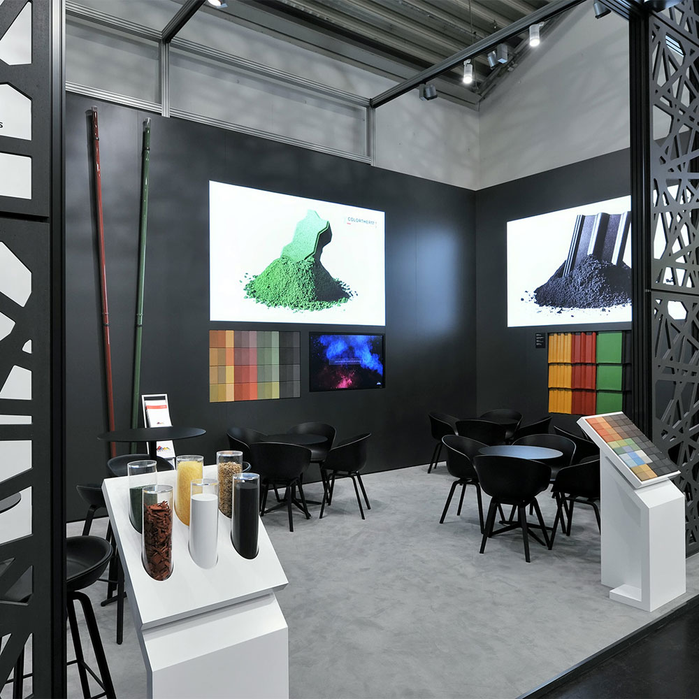 Messestand von Lanxess auf der bauma 2019 in München - Tünnissen Interiors, Messen, Events und Ausstellungen NRW Deutschland Europe