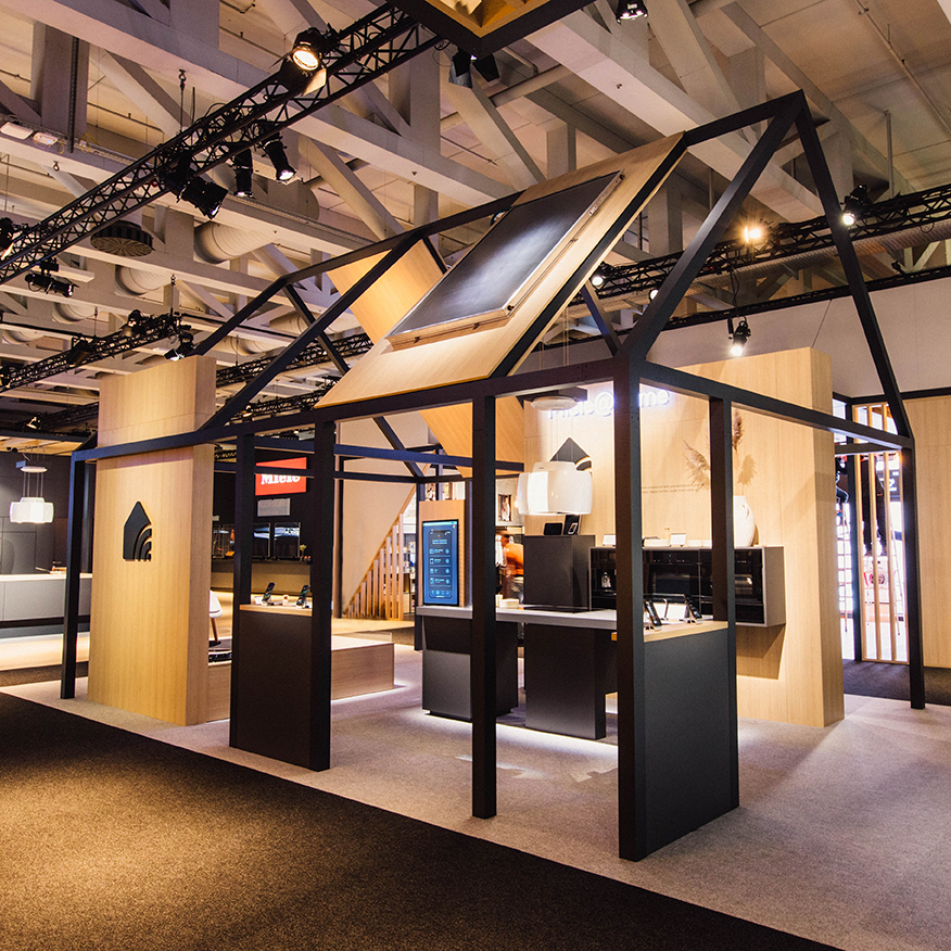 Miele IFA Berlin Messestand von Samsung auf der MWC Messe 2019 in Barcelona - Tünnissen Interiors, Messen, Events und Ausstellungen NRW Deutschland Europe