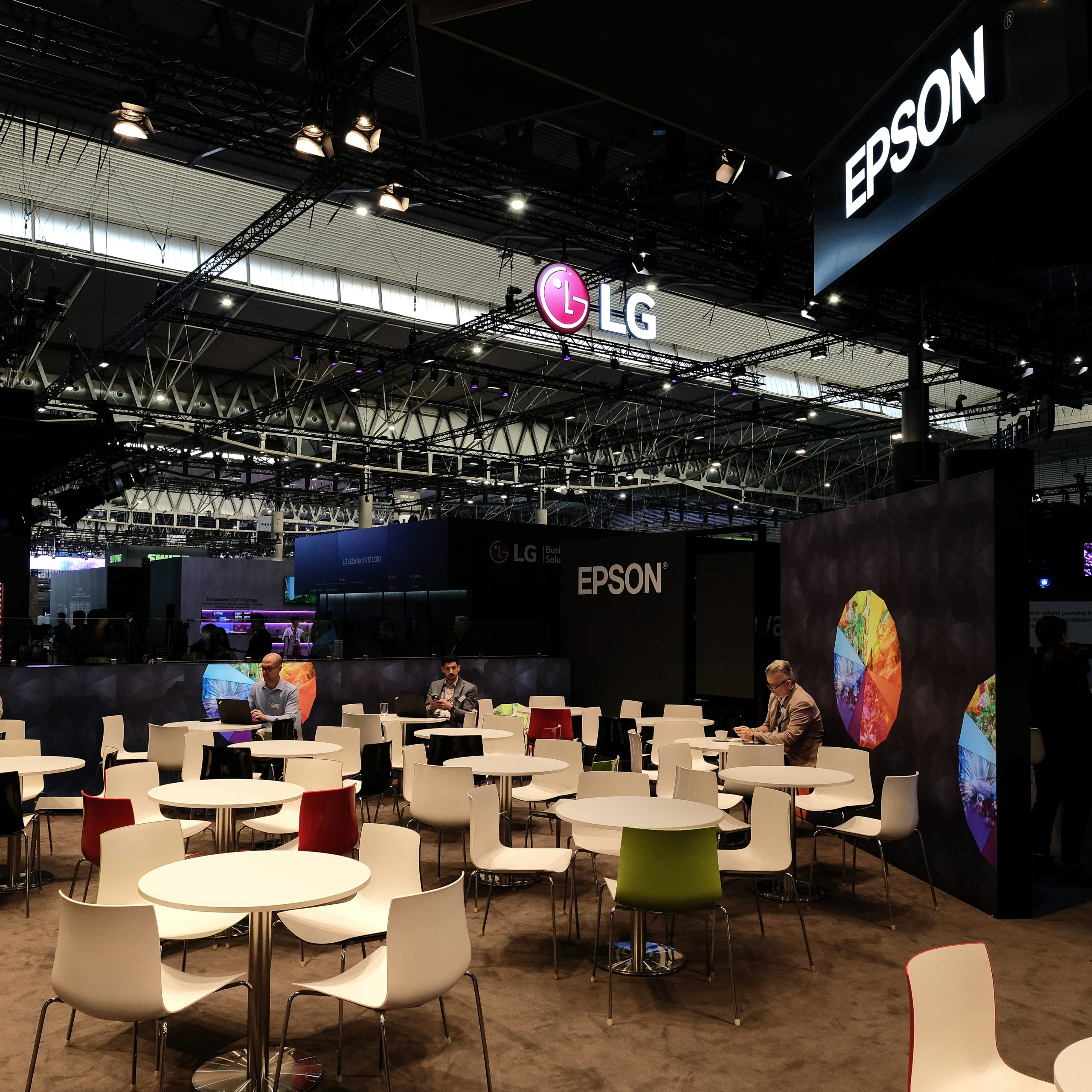 epson_ise_website4 Messestand von Samsung auf der MWC Messe 2019 in Barcelona - Tünnissen Interiors, Messen, Events und Ausstellungen NRW Deutschland Europe