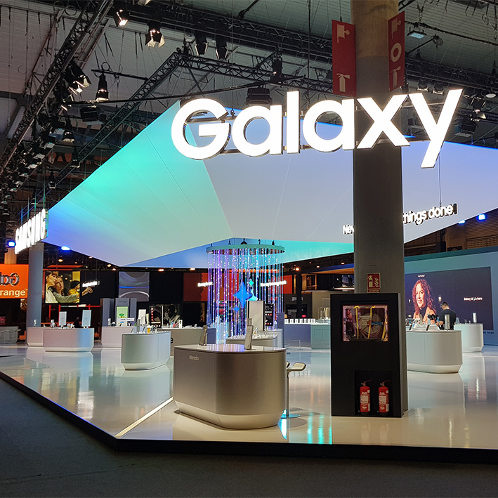 samsungmwc_website2 Messestand von Samsung auf der MWC Messe 2019 in Barcelona - Tünnissen Interiors, Messen, Events und Ausstellungen NRW Deutschland Europe