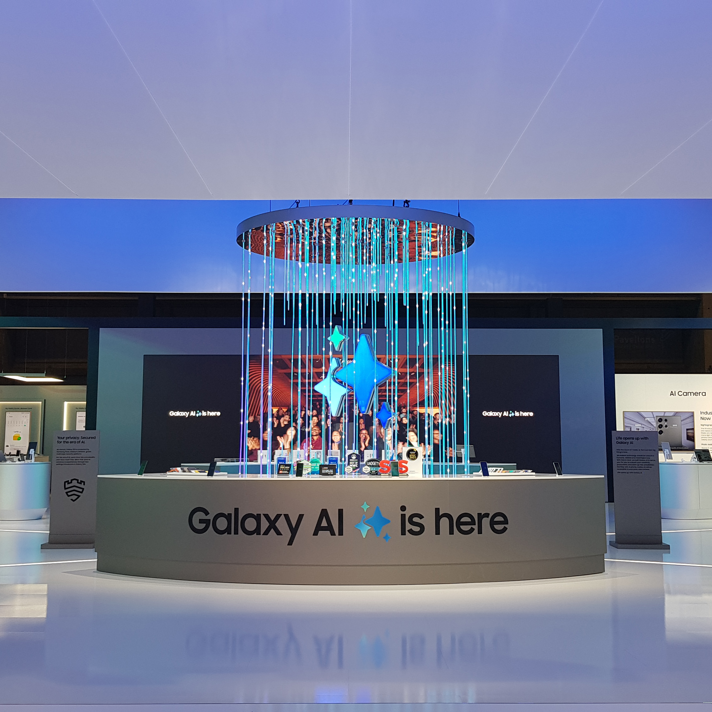samsungmwc_website3 Messestand von Samsung auf der MWC Messe 2019 in Barcelona - Tünnissen Interiors, Messen, Events und Ausstellungen NRW Deutschland Europe