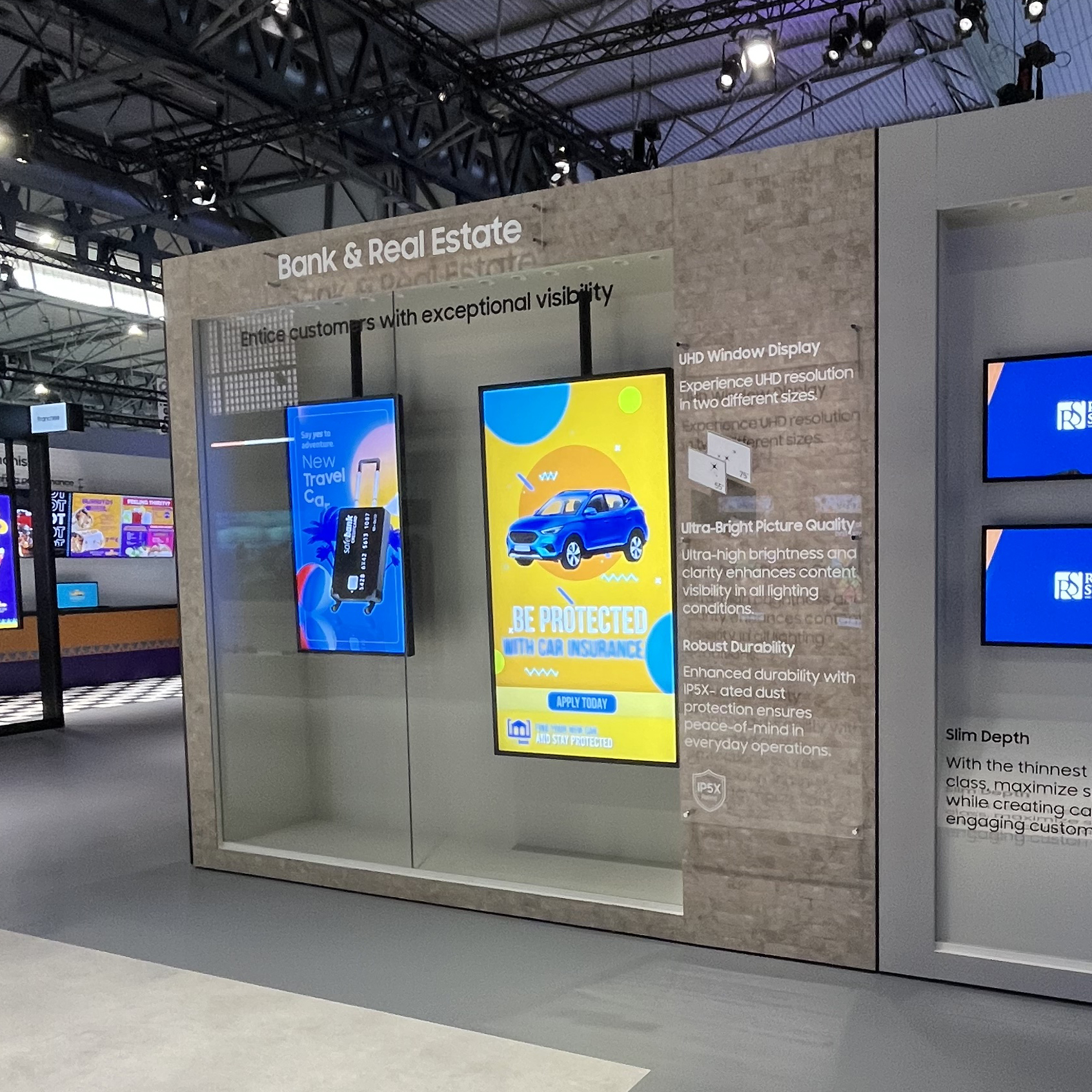 serie4 Messestand von Samsung auf der MWC Messe 2019 in Barcelona - Tünnissen Interiors, Messen, Events und Ausstellungen NRW Deutschland Europe